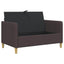 Sofa med opbevaring Mørk Brun 122 x 78 x 87 cm Polyester