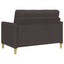 Sofa med opbevaring Mørk Brun 122 x 78 x 87 cm Polyester