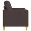 Sofa med opbevaring Mørk Brun 122 x 78 x 87 cm Polyester