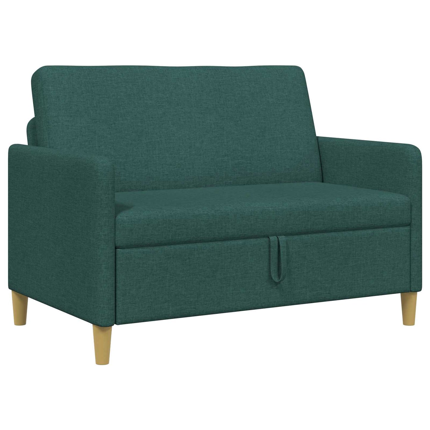 Sofa med opbevaring Mørkegrøn 122 x 78 x 87 cm Polyester