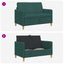 Sofa med opbevaring Mørkegrøn 122 x 78 x 87 cm Polyester
