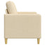 Sofa med opbevaring Cremefarvet 122 x 78 x 87 cm Polyester