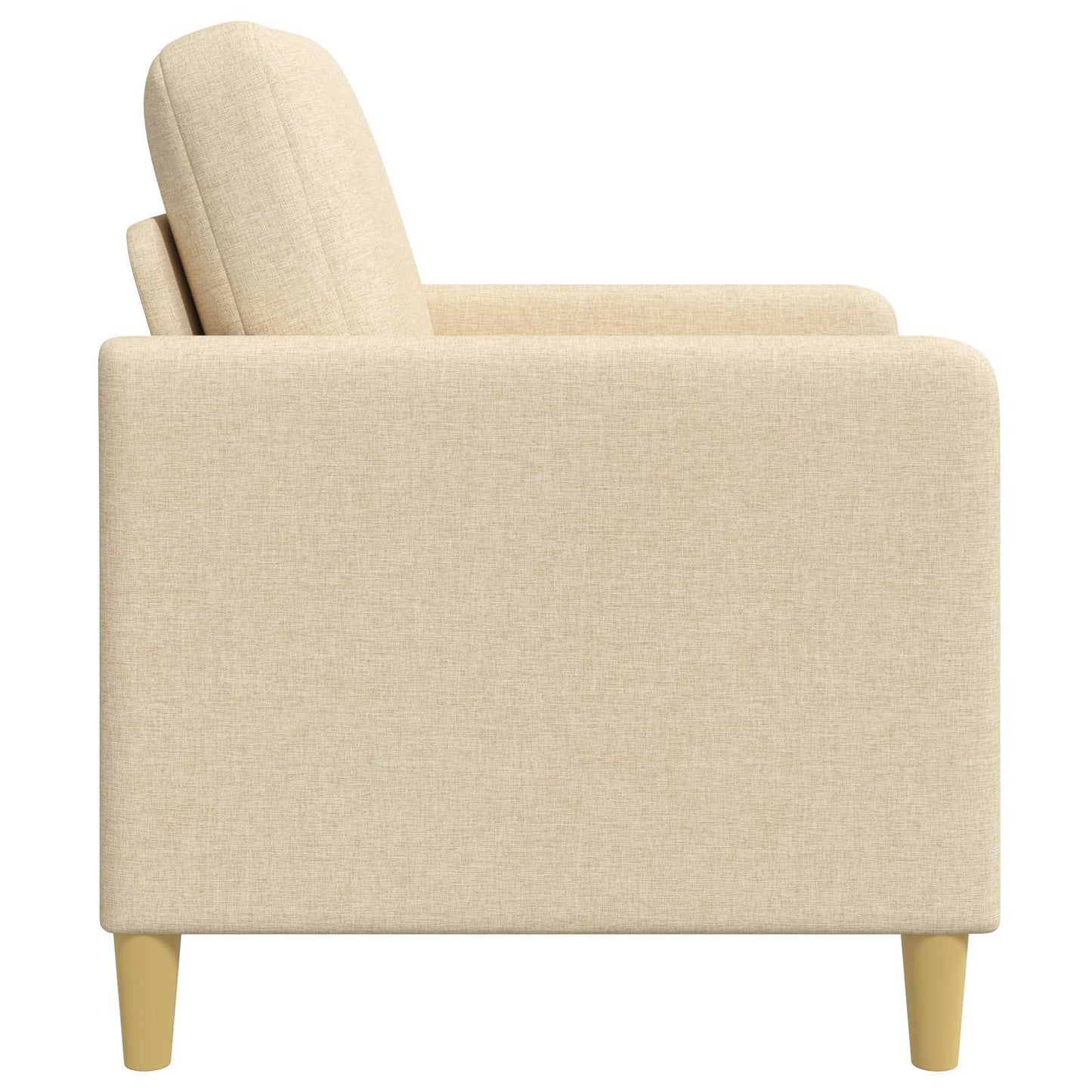 Sofa med opbevaring Cremefarvet 122 x 78 x 87 cm Polyester