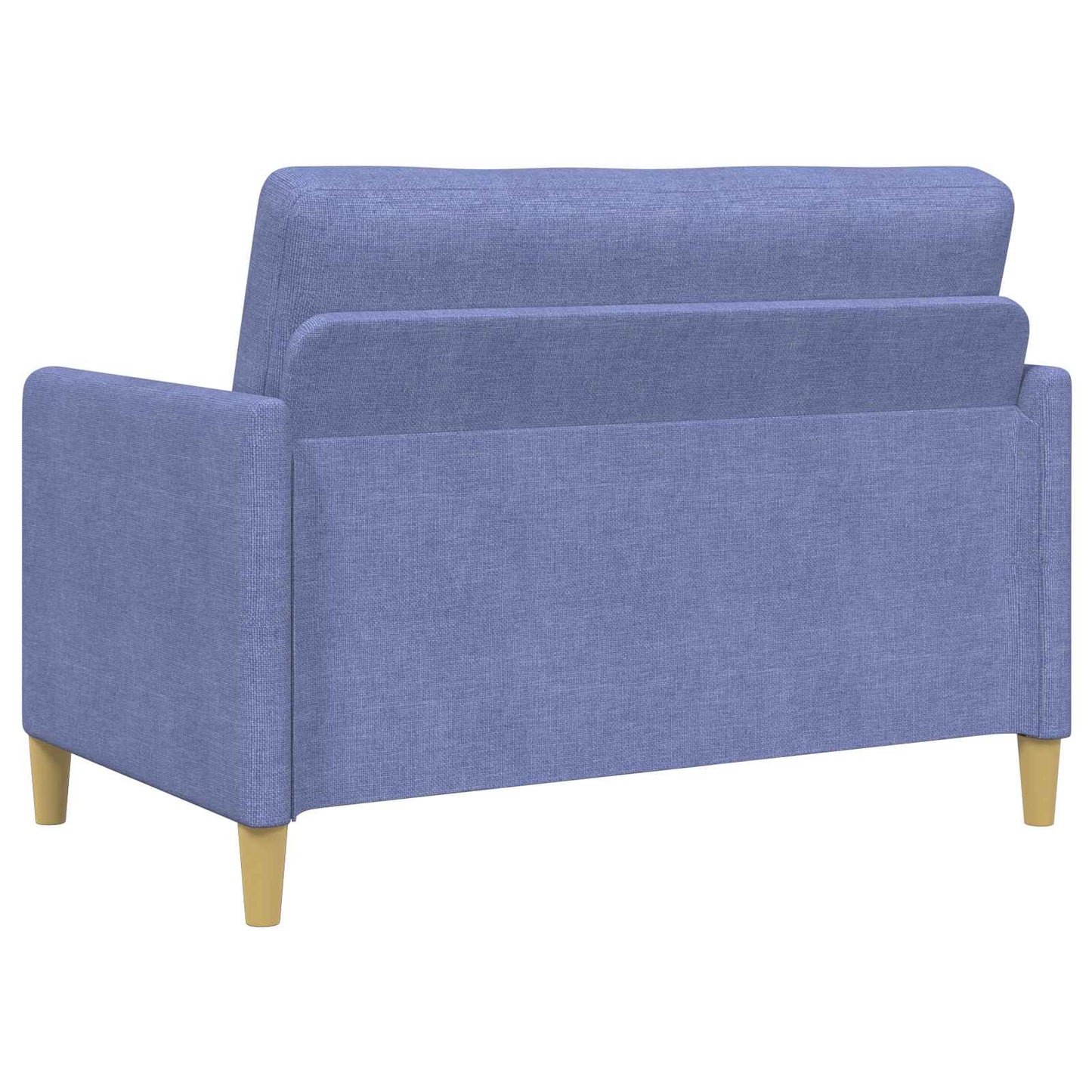 Sofa med opbevaring Jeans blå 122 x 78 x 87 cm Polyester