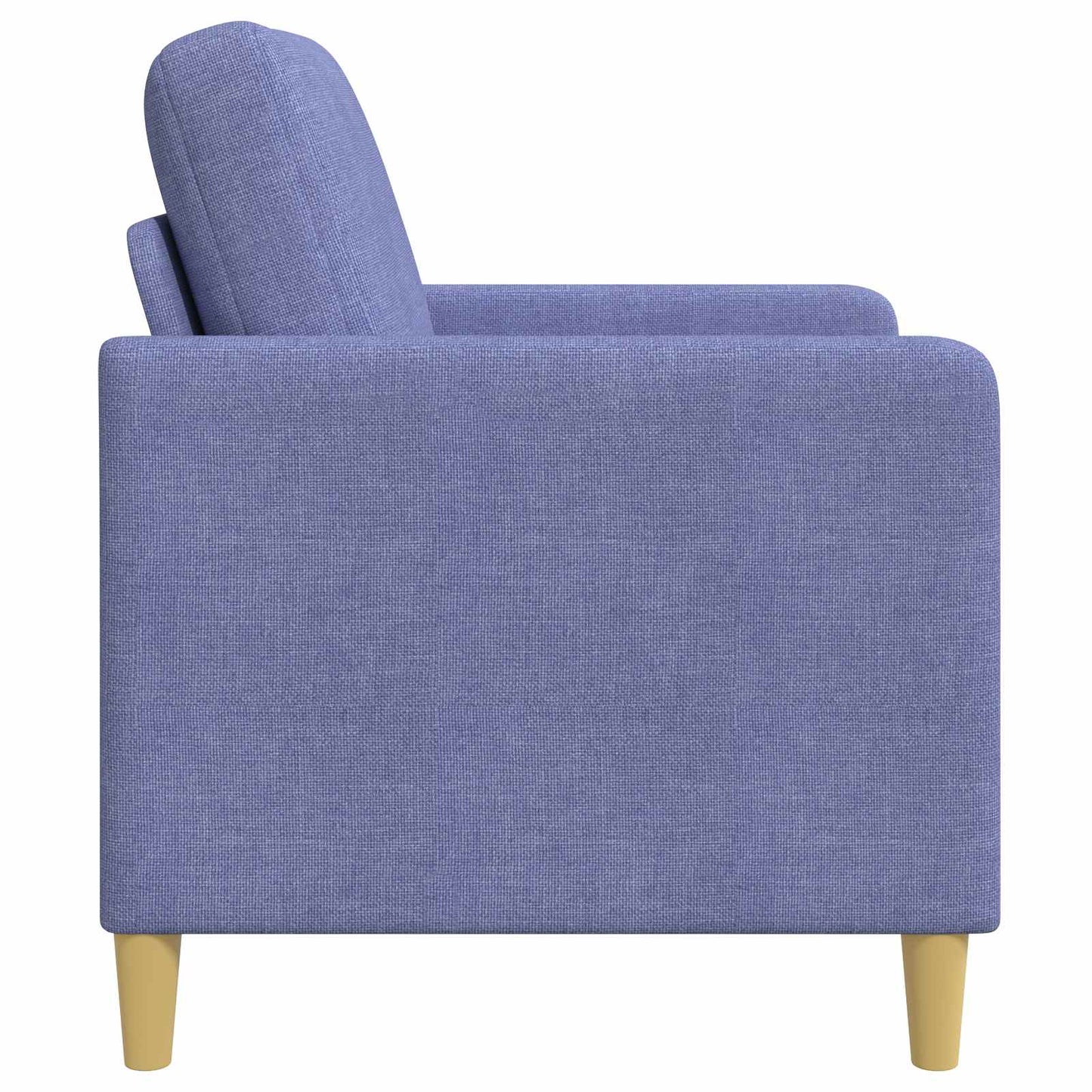 Sofa med opbevaring Jeans blå 122 x 78 x 87 cm Polyester