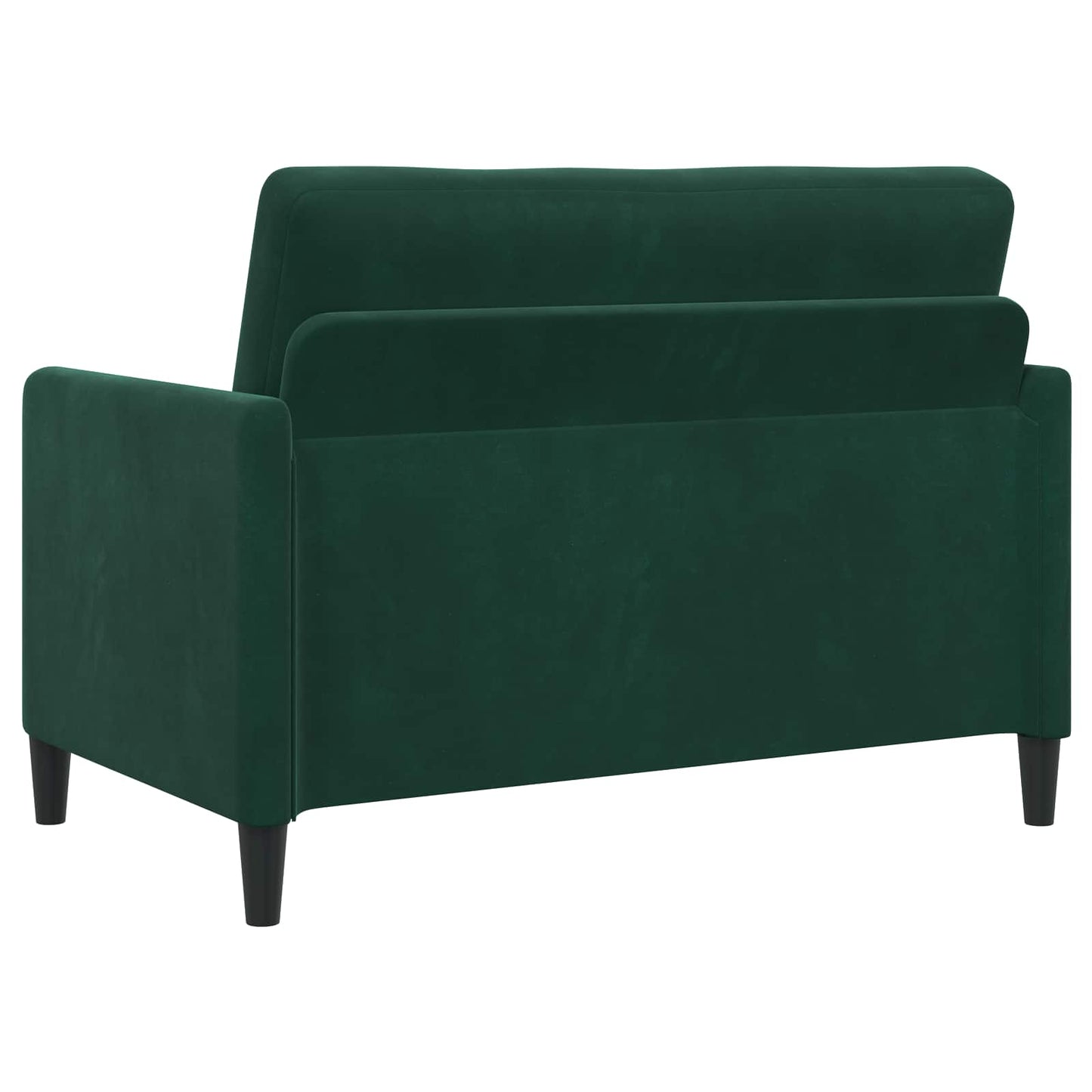 Sofa med opbevaring Mørkegrøn 122 x 78 x 87 cm Polyester
