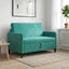 Sofa med opbevaring Turkis 122 x 78 x 87 cm Polyester