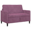 Sofa med opbevaring Lilla 122 x 78 x 87 cm Polyester