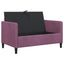 Sofa med opbevaring Lilla 122 x 78 x 87 cm Polyester