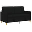 Sofa med opbevaring Sort 152 x 78 x 87 cm Polyester