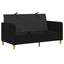Sofa med opbevaring Sort 152 x 78 x 87 cm Polyester