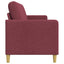 Sofa med opbevaring Vinrød 152 x 78 x 87 cm Polyester