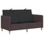 Sofa med opbevaring Mørk Brun 152 x 78 x 87 cm Polyester