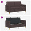 Sofa med opbevaring Mørk Brun 152 x 78 x 87 cm Polyester