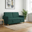 Sofa med opbevaring Mørkegrøn 152 x 78 x 87 cm Polyester