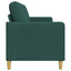 Sofa med opbevaring Mørkegrøn 152 x 78 x 87 cm Polyester