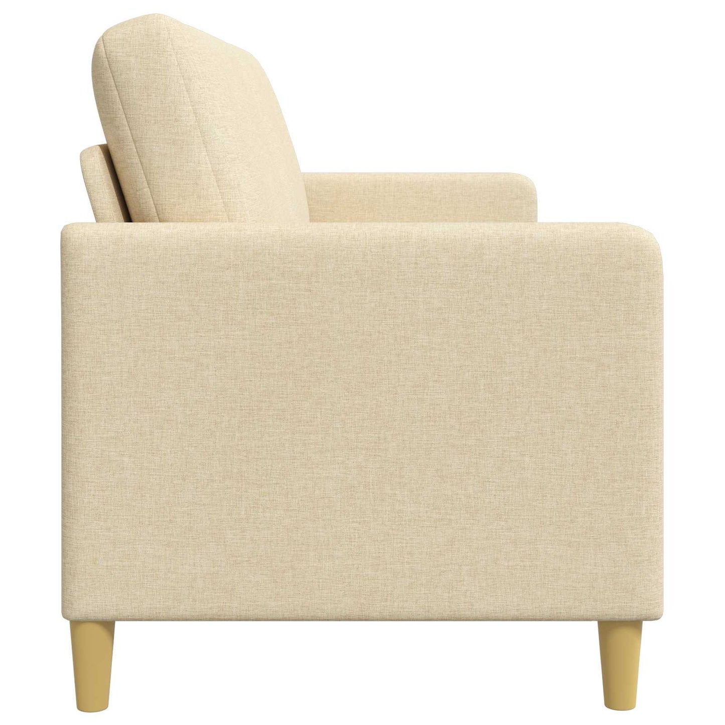 Sofa med opbevaring Cremefarvet 152 x 78 x 87 cm Polyester