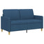Sofa med opbevaring Blå 152 x 78 x 87 cm Polyester