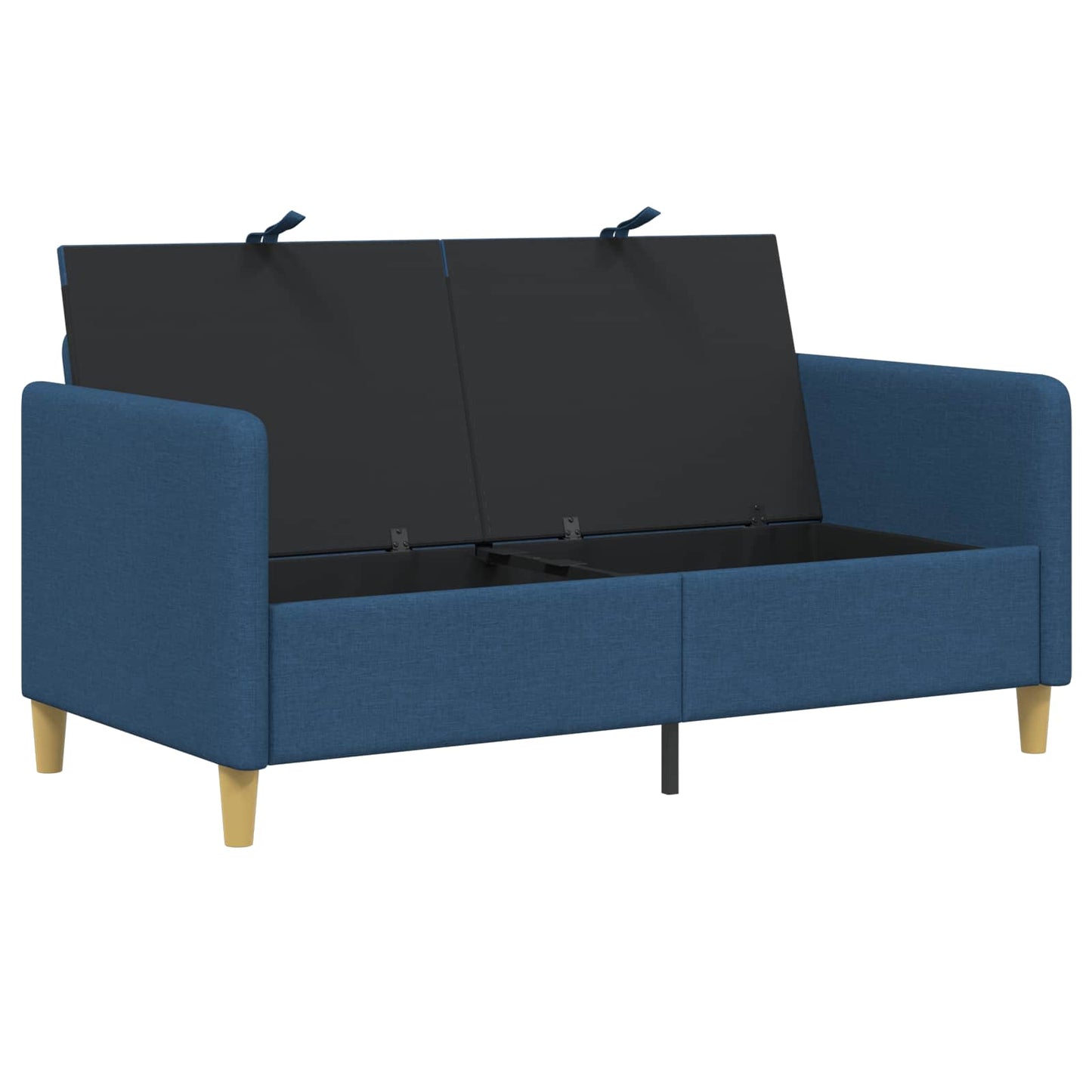 Sofa med opbevaring Blå 152 x 78 x 87 cm Polyester