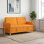 Sofa med opbevaring Mørk Gul 152 x 78 x 87 cm Polyester