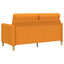 Sofa med opbevaring Mørk Gul 152 x 78 x 87 cm Polyester