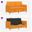 Sofa med opbevaring Mørk Gul 152 x 78 x 87 cm Polyester
