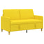 Sofa med opbevaring Lys Gul 152 x 78 x 87 cm Polyester