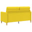 Sofa med opbevaring Lys Gul 152 x 78 x 87 cm Polyester