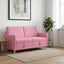 Sofa med opbevaring Lyserød 152 x 78 x 87 cm Polyester