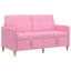 Sofa med opbevaring Lyserød 152 x 78 x 87 cm Polyester
