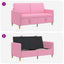 Sofa med opbevaring Lyserød 152 x 78 x 87 cm Polyester