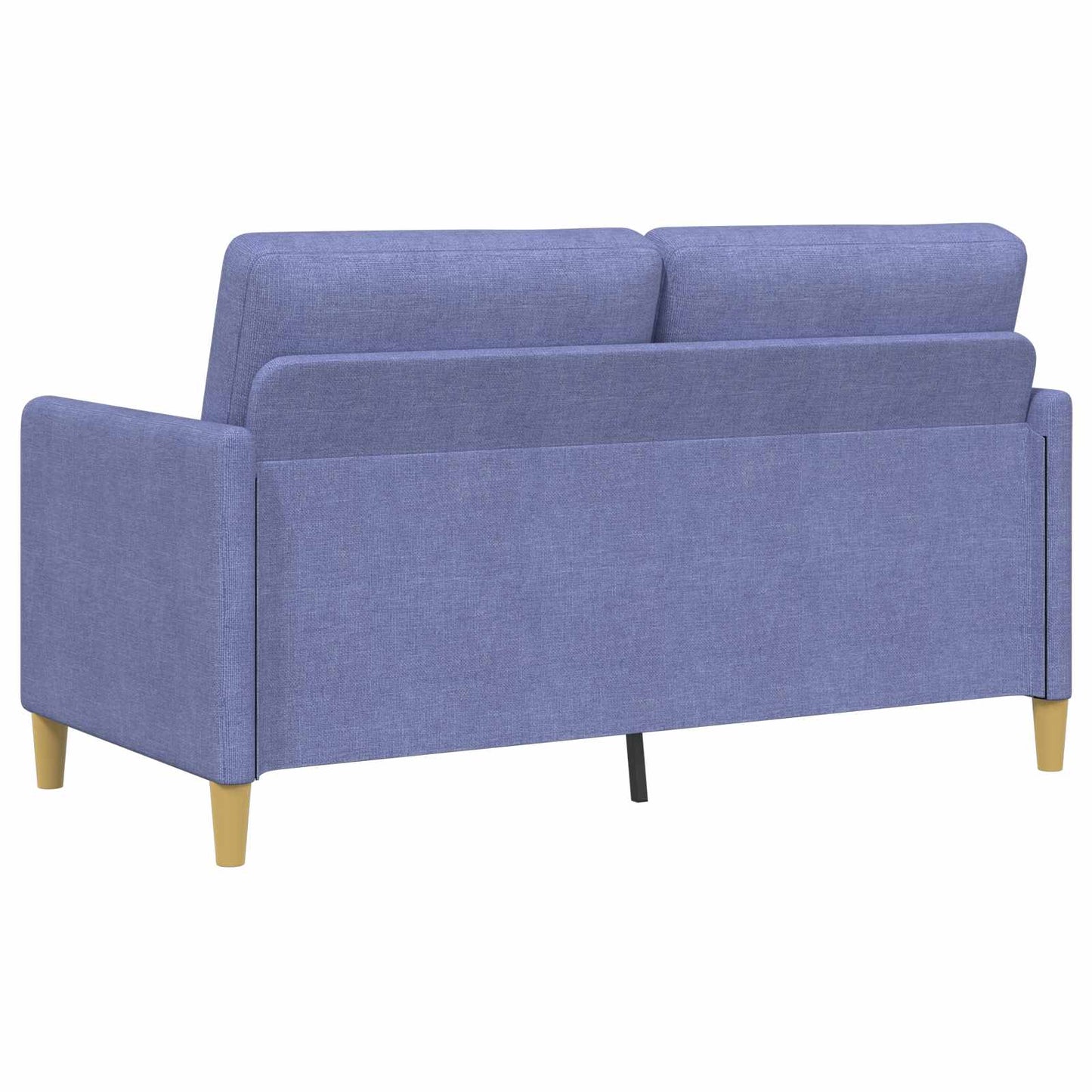 Sofa med opbevaring Jeans blå 152 x 78 x 87 cm Polyester