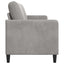 Sofa med opbevaring Lysegrå 152 x 78 x 87 cm Polyester