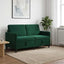Sofa med opbevaring Mørkegrøn 152 x 78 x 87 cm Polyester