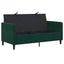 Sofa med opbevaring Mørkegrøn 152 x 78 x 87 cm Polyester