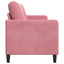 Sofa med opbevaring Lyserød 152 x 78 x 87 cm Polyester