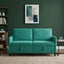 Sofa med opbevaring Turkis 152 x 78 x 87 cm Polyester