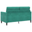 Sofa med opbevaring Turkis 152 x 78 x 87 cm Polyester