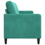 Sofa med opbevaring Turkis 152 x 78 x 87 cm Polyester