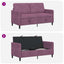 Sofa med opbevaring Lilla 152 x 78 x 87 cm Polyester