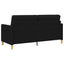 Sofa med opbevaring Sort 172 x 78 x 87 cm Polyester