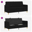 Sofa med opbevaring Sort 172 x 78 x 87 cm Polyester