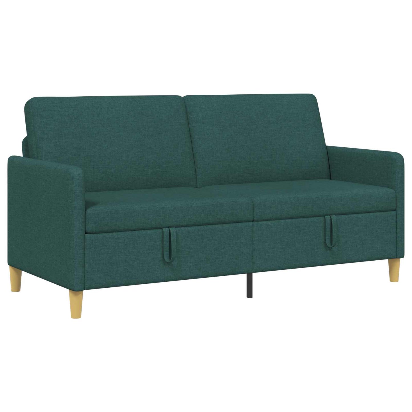 Sofa med opbevaring Mørkegrøn 172 x 78 x 87 cm Polyester