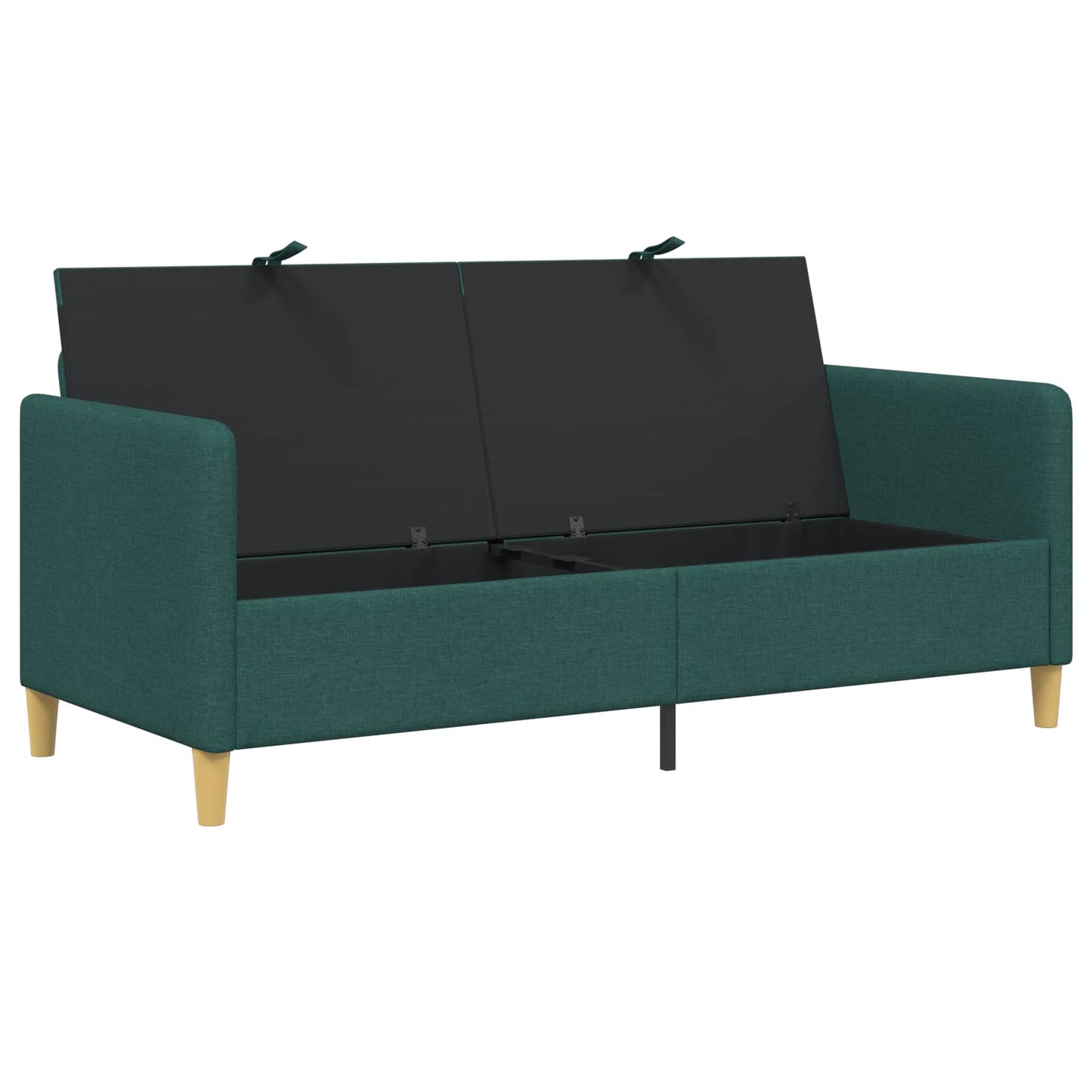 Sofa med opbevaring Mørkegrøn 172 x 78 x 87 cm Polyester