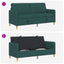 Sofa med opbevaring Mørkegrøn 172 x 78 x 87 cm Polyester