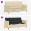 Sofa med opbevaring Cremefarvet 172 x 78 x 87 cm Polyester