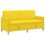 Sofa med opbevaring Lys Gul 172 x 78 x 87 cm Polyester