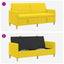 Sofa med opbevaring Lys Gul 172 x 78 x 87 cm Polyester