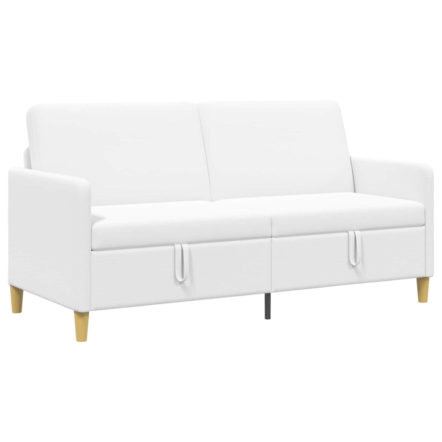 Sofa med opbevaring Hvid 172 x 78 x 87 cm Polyester