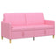 Sofa med opbevaring Lyserød 172 x 78 x 87 cm Polyester
